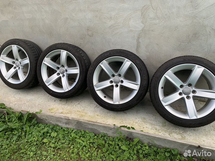 Колеса vag r17 на новой резине