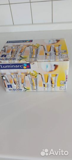 Набор стопок luminarc Moscow, 50 мл, 6 шт