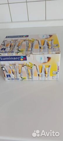 Набор стопок luminarc Moscow, 50 мл, 6 шт