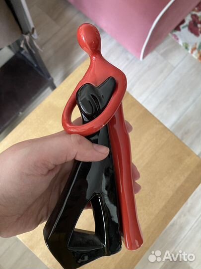 Фигурка статуэтка Человек с собакой