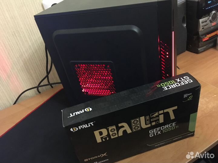 Игровой пк i5 1050ti ssd