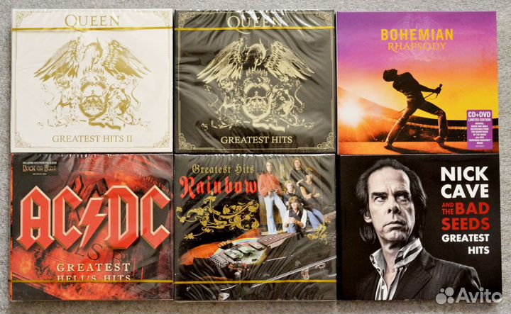 CD диски сборники, рок, диско