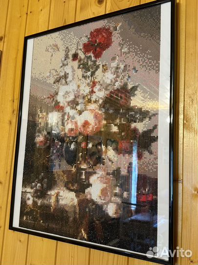 Готовая картина алмазная мозайка 