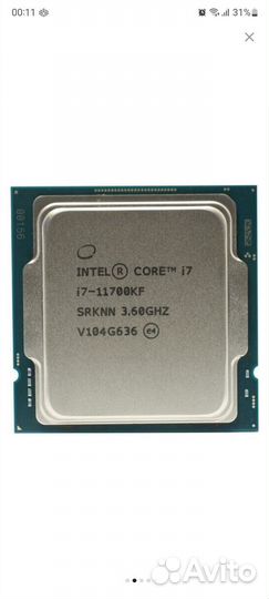 Процессор intel core i7 11700kf
