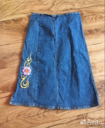 Юбка джинсовая