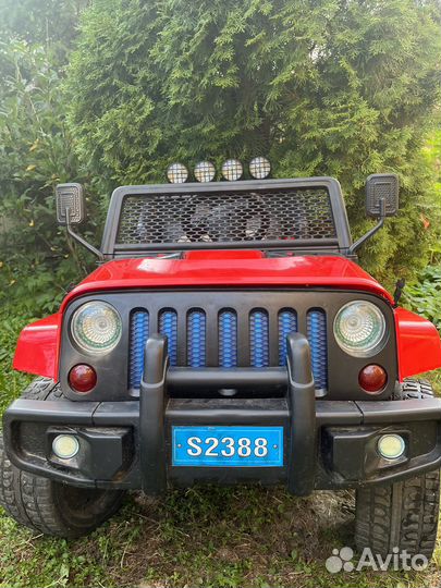 Электромобиль детский Jeep sunshine 4x4