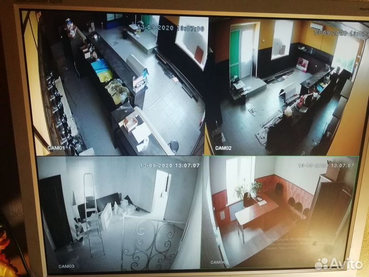 Видеонаблюдение в офис, магазин
