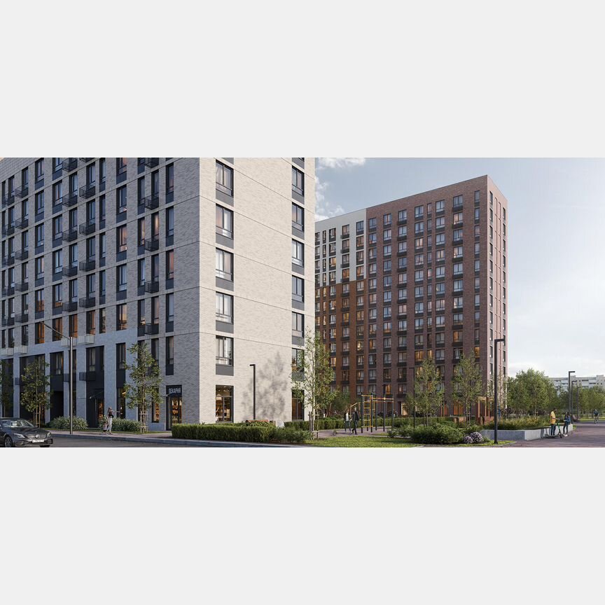 1-к. квартира, 38 м², 10/19 эт.