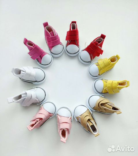 Обувь кеды для кукол