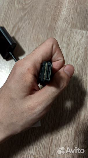 Переходник с VGA (D-Sub) на Dysplay-Port (DP)