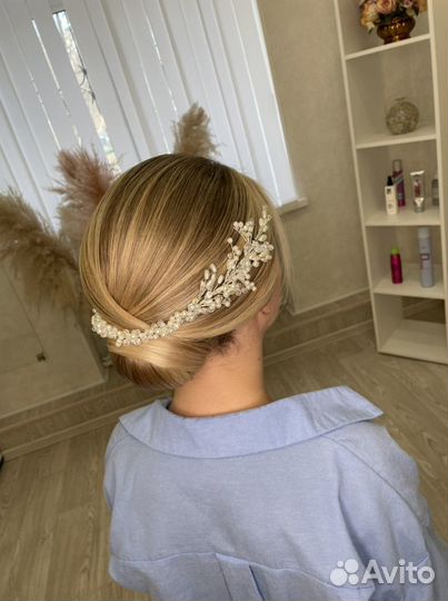 Свадебные прически и макияж