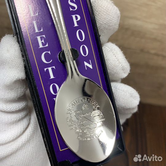 Винтажный Сувенир Ложка Hollywood Ретро