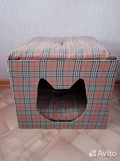 Домик для кошки с когтеточкой