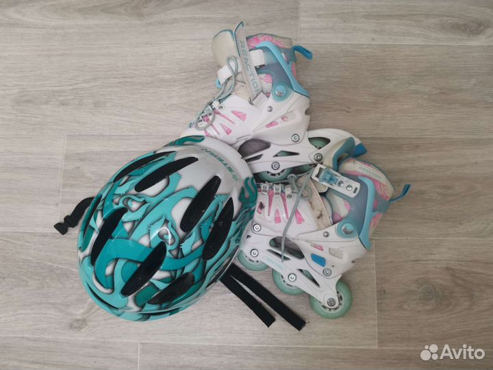 Детские ролики и защита