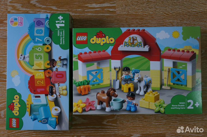 Новые наборы Lego Duplo, Playmobil. Остатки от