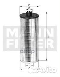 Фильтр масляный BMW X1 F48 14- HU6015zKIT mann
