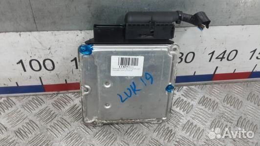 Блок управления двс volkswagen touareg 7L (LUK19PC