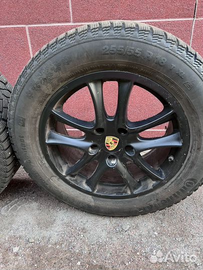 Колеса с дисками на Porsche Cayenne r18