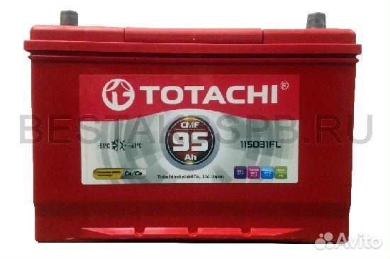 Аккумулятор totachi 115D31FR 95 ah
