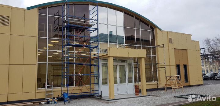 Тонировка окон, балкона, витрин, стёкол, фасада