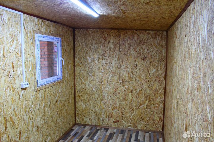 Бытовка на дачу 4х2м метал каркас пр-во Салават