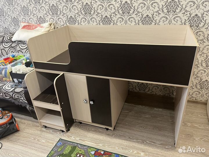 Детская кровать чердак