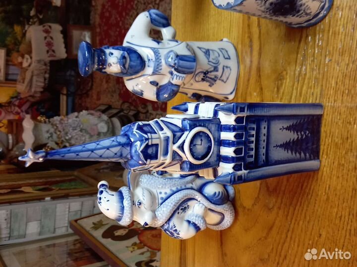 Посуда гжель