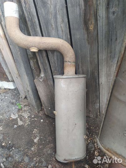 Глушитель нива шевроле средняя часть