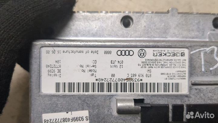 Дисплей компьютера Audi A6 (C6) Allroad, 2008