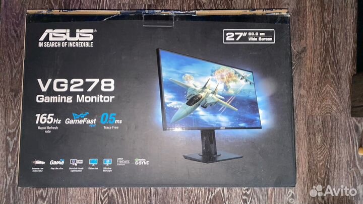Игровой монитор Asus vg 278 qr