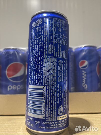 Pepsi, Кола (безалкогольные напитки) оптом