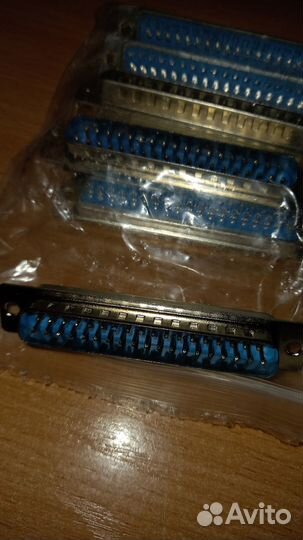 Разъем D-SUB 37pin мама/папа DB-37F/DB-37M