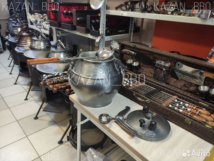 Афганский казан и половник