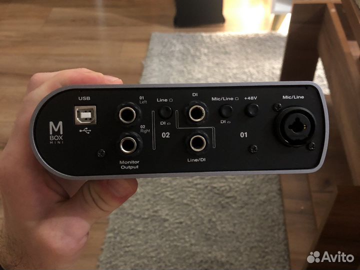 Внешняя звуковая карта Avid Mbox 3 Mini