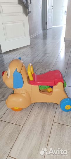 Ходунки каталка fisher price Щенок