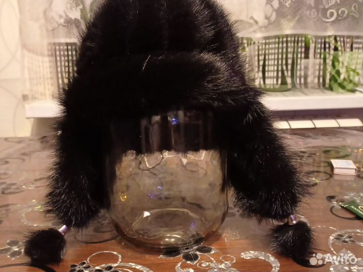 Шапка ушанка женская