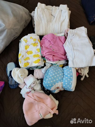 Вещи пакетом для девочки 56 - 68