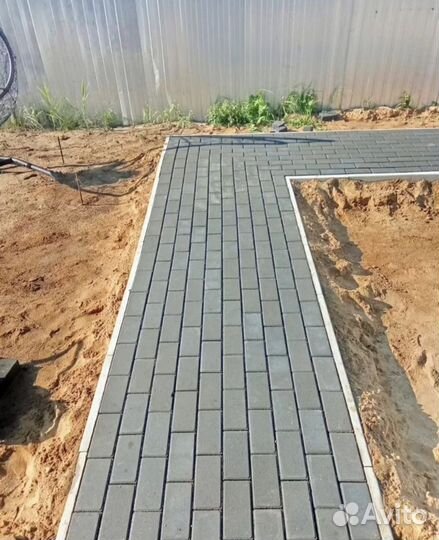 Брусчатка тротуарная плитка от производителя