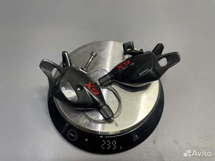 Sram X9 impulse комплект манеток 2х10