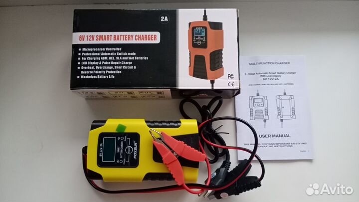 Зарядное автоматическое устройство для акб 6V-12V