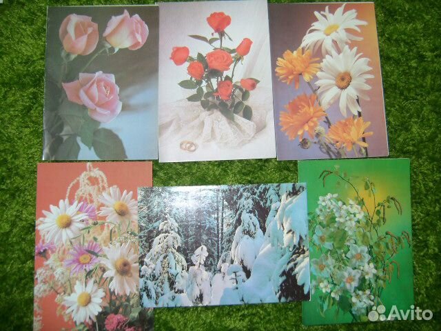 Открытки СССР 70-80-х гг