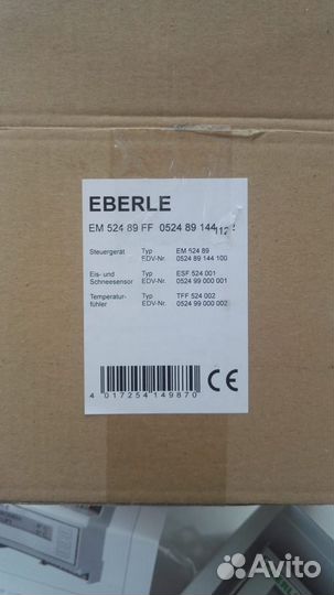 Метеостанция (терморегулятор) Eberle EM 524 89