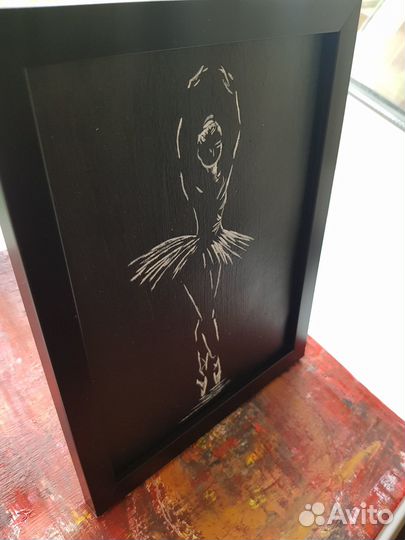 Картина абстракция акрилом 