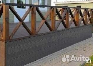 Террасная доска дпк шлифованное тиснение