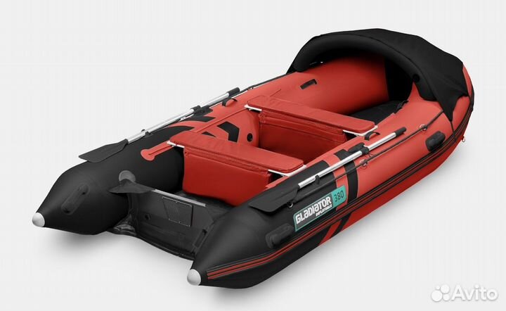 Лодка пвх Gladiator E380 PRO