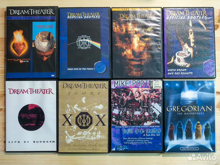 Зарубежная рок музыка на DVD + попса