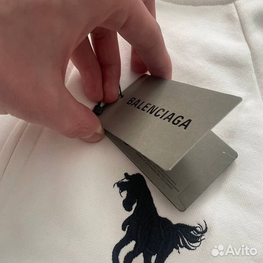 Зип худи Polo ralf lauren balenciaga