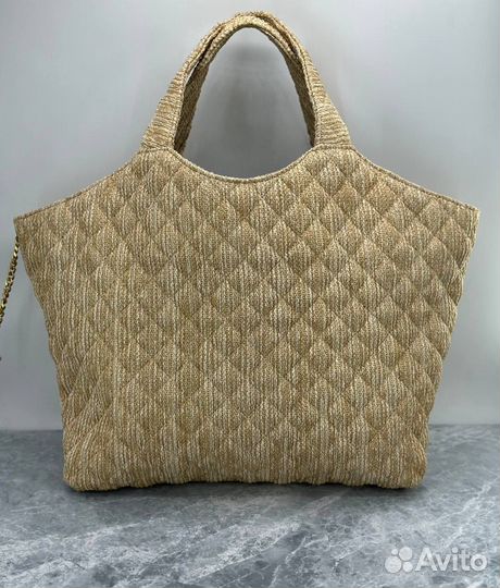Сумка Saintlaurent рафия