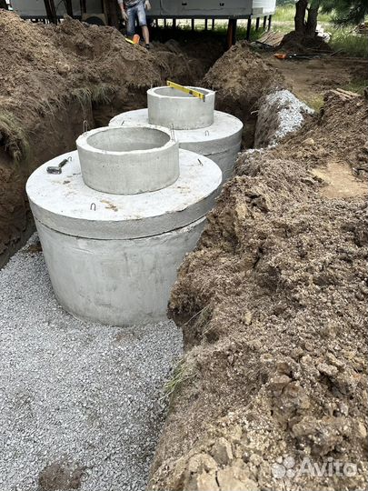 Канализация, Выгребная яма, Септик, Колодец