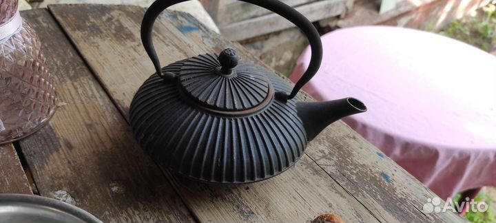 Заварочный чайник чугунный